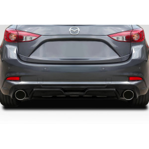 2017-2018 Mazda 3 5dr Hatchback Duraflex MKS Rear Diffuser - 1 Piece - image 1