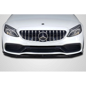 2015-2018 Mercedes Benz W205 C-Class / 2015-2018 Mercedes Benz C43 AMG Carbon Creations Power Front Lip Spoiler Air Dam - 1 Piece - image 1 2015-2018 Mercedes Benz W205 C-Class / 2015-2018 Mercedes Benz C43 AMG Carbon Creations Power Front Lip Spoiler Air Dam - 1 Piece - image 1