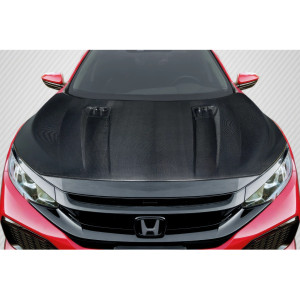 2016-2021 Honda Civic Broman Hood - 1 Piece - image 1