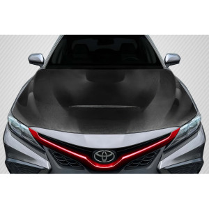 2018-2024 Toyota Camry Carbon Creations GTS Look Hood - 1 Piece - image 1