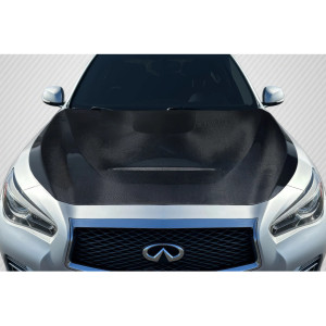 2014-2023 Infiniti Q50 Carbon Creations GTS Look Hood - 1 Piece - image 1