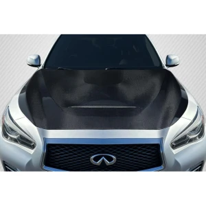 2014-2023 Infiniti Q50 GTS Look Carbon Fiber Hood - image 1