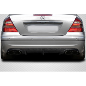 2003-2006 Mercedes E55 W211 Carbon Creations L Sport Rear Diffuser - 1 Piece - image 1