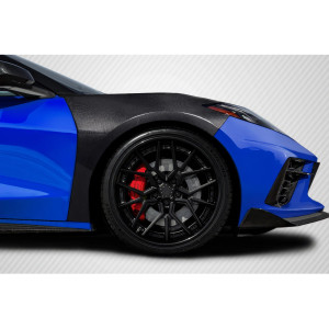 2020-2025 Chevrolet Corvette C8 Carbon Creations OEM Look Front Fenders - 2 Pieces - image 1