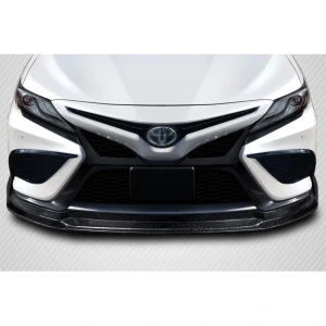 2018-2023 Toyota Camry R Spec Carbon Fiber Front Lip - image 1