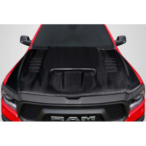 2019-2023 Dodge Ram 1500 Carbon Creations TRX Look Hood - 1 Piece - image 1 2019-2023 Dodge Ram 1500 Carbon Creations TRX Look Hood - 1 Piece - image 1