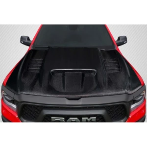 2019-2025 Dodge Ram TRX Look Carbon Fiber Hood - image 1