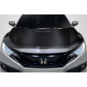 2016-2021 Honda Civic Type R Look Hood - 1 Piece - image 1