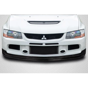 2006 Mitsubishi Evolution Varte Carbon Fiber Front Lip - image 1