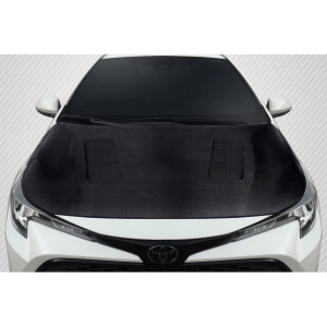 2020-2025 Toyota Corolla Hatchback / 2020-2025 Corolla Sedan Carbon Creations Velocity Hood - 1 Piece - image 1