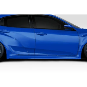 2016-2021 Honda Civic HB Speedster Widebody Side Skirt Rocker Panels - 4 Pieces - image 1