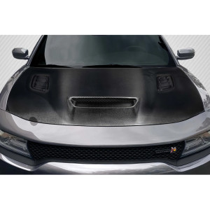 2015-2023 Dodge Charger Hellcat Redeye Look Hood - 1 Piece - image 1
