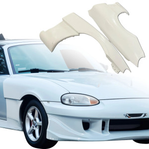 ModeloDrive FRP RAME Wide Body 30mm Fenders (front) > Mazda Miata (NB) 1998-2005 - image 1