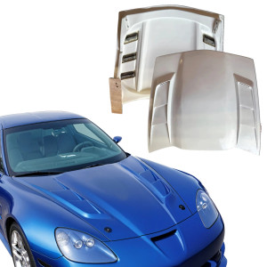 ModeloDrive FRP JIN Hood > Chevrolet Corvette (C6) 2005-2013 - image 1