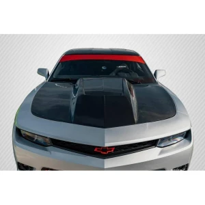 2010-2015 Chevrolet Camaro Circuit Carbon Fiber Hood - image 1