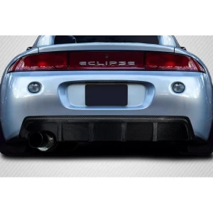 1997-1999 Mitsubishi Eclipse Cartwercs Carbon Fiber Rear Lip - image 1