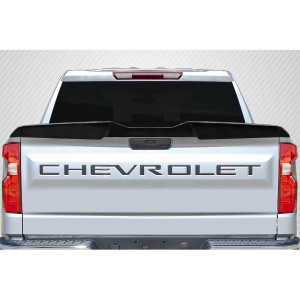 2019-2025 Chevrolet Silverado Tornado Rear Tailgate Wing Spoiler - 3 Pieces - image 1