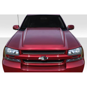 2002-2008 Chevrolet Trailblazer Duraflex Cowl Hood - 1 Piece - image 1
