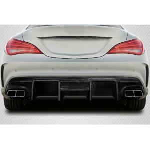 2014-2016 Mercedes CLA Zex Carbon Fiber Rear Lip - image 1