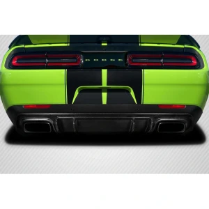 2015-2023 Dodge Challenger Turn Auto Carbon Fiber Rear Lip - image 1