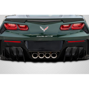 2014-2019 Chevrolet Corvette C7 GTR Rear Diffuser - 2 Pieces - image 1