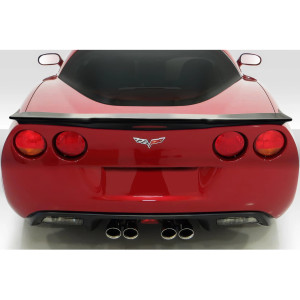 2005-2013 Chevrolet Corvette C6 Duraflex Flow Wave Rear Wing Spoiler - 1 Piece - image 1