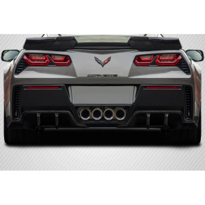 2014-2019 Chevrolet Corvette C7 Carbon Creations Exe Rear Diffuser - 2 Pieces - image 1