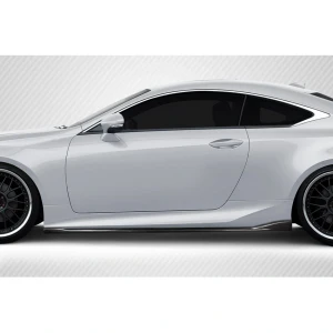 2015-2018 Lexus RC Series RC200T RC350 SBZ Side Skirt Rocker Panel Splitters - 2 Pieces - image 1