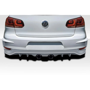 2010-2014 Volkswagen Golf GTI R400 Look Rear Bumper - 1 Piece (S) - image 1