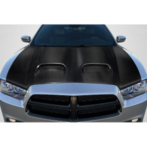 2011-2014 Dodge Charger Redeye Look Hood - 1 Piece - image 1