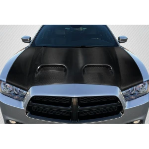 2011-2014 Dodge Charger Redeye Look Hood - 1 Piece - image 1