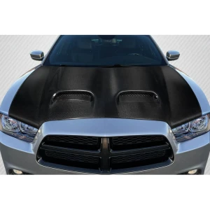 2011-2014 Dodge Charger Redeye Look Hood - 1 Piece - image 1