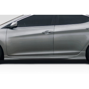 2011-2013 Hyundai Elantra Duraflex Elaver Side Skirt Rocker Panels - 2 Pieces - image 1