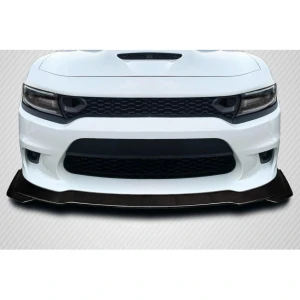 2015-2023 Dodge Charger Speed Icon Carbon Fiber Front Lip - image 1