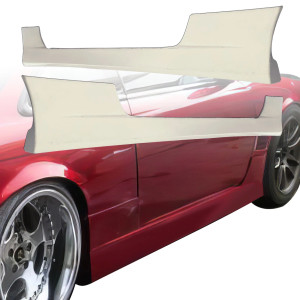 ModeloDrive FRP MSPO Side Skirts > Nissan 240SX (S14) 1995-1998 - image 1