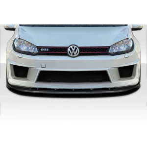 2010-2014 Volkswagen Golf GTI R400 Look Front Lip Spoiler Air Dam - 1 Piece - image 1