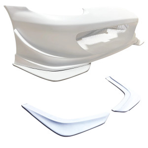 ModeloDrive FRP GVAR Splitters 2pc > Mazda Miata MX-5 (NB) 1998-2005 - image 1