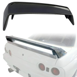 Carbon Fiber OER GTR Spoiler Wing (upper) > Nissan Skyline (R32) 1990-1994 > 2dr Coupe - image 1