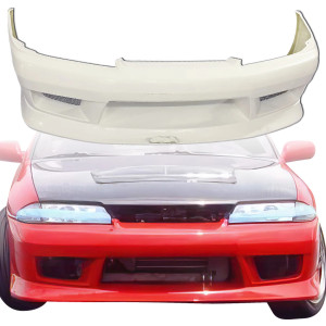 ModeloDrive FRP VERT Front Bumper > Nissan Skyline (R32) GTS 1990-1994 > 2/4dr - image 1