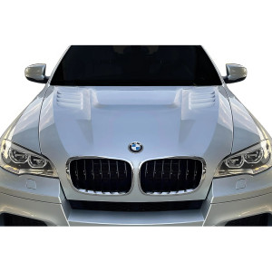 2008-2014 BMW X6M E71 E72 AF-1 Hood (GFK) - 1 Piece - image 1