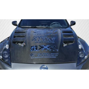 2009-2020 Nissan 370Z Circuit Carbon Fiber Hood - image 1