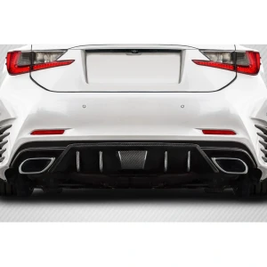 2015-2019 Lexus RC-F Downforce Aero Rear Diffuser - 1 Piece - image 1