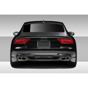 2012-2015 Audi A7 C7 Eros Version 1 Rear Lip Under Air Dam Spoiler - 1 Piece - image 1