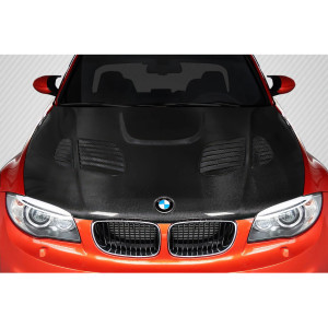 2008-2013 BMW 1 Series M Coupe E82 E88 Carbon Creations GTR Hood - 1 Piece - image 1