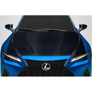 2021-2025 Lexus IS OEM Look Carbon Fiber Hood - image 1