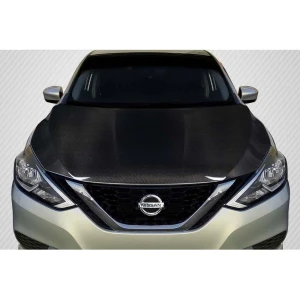 2017-2019 Nissan Sentra OEM Look Carbon Fiber Hood - image 1