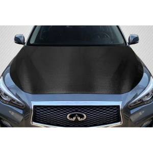 2014-2023 Infiniti Q50 OEM Look Carbon Fiber Hood - image 1
