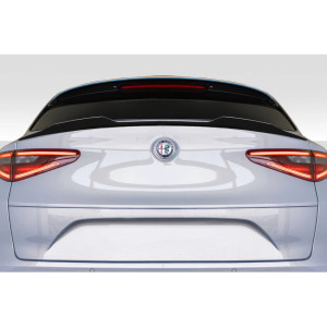 2018-2023 Alfa Romeo Stelvio Duraflex Osmo Rear Mid Wing Spoiler - 1 Piece - image 1