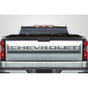 2019-2025 Chevrolet Silverado 1500 Carbon Creations Street Runner Rear Tailgate Wing Spoiler - 1 Piece - image 1