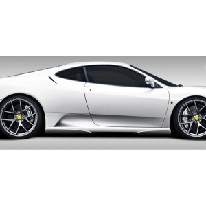 2005-2009 Ferrari F430 Eros Version 1 Side Skirt Add On - 4 Piece - image 1